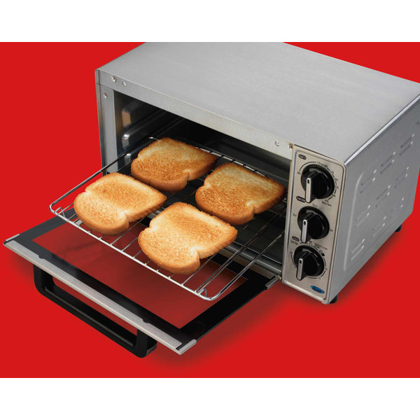 Hamilton Beach® Toaster Oven Stainless Steel & Reviews Wayfair